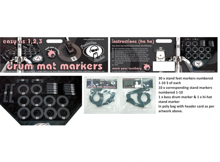 Protection Racket 9022-01 Markører Sort 